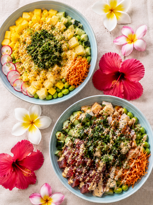 Home Summer Poke Bowls